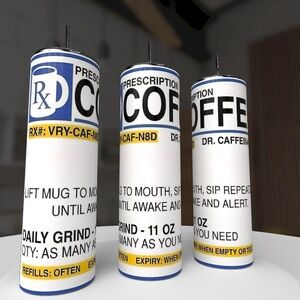 Prescription Coffee Tumblers